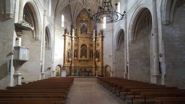 Interior Iglesia de la Asunción de Cretas