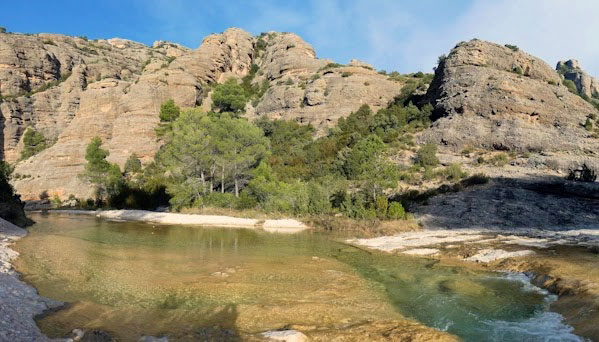 Paisaje de la ruta a la Peña Galera