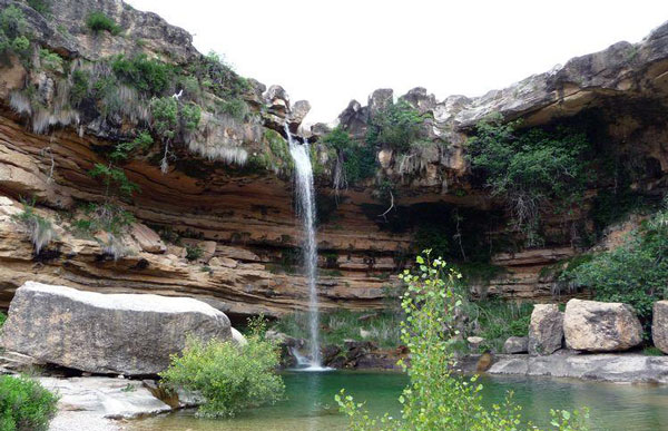 Cascada de la ruta El Salt
