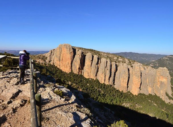 Paisaje desde el mirador de la ruta a las Rocas del Masmut